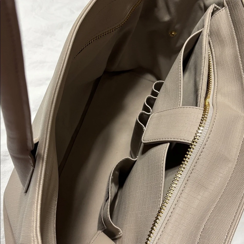 Dagne Dover coated canvas signature legend tote bag. Like new!